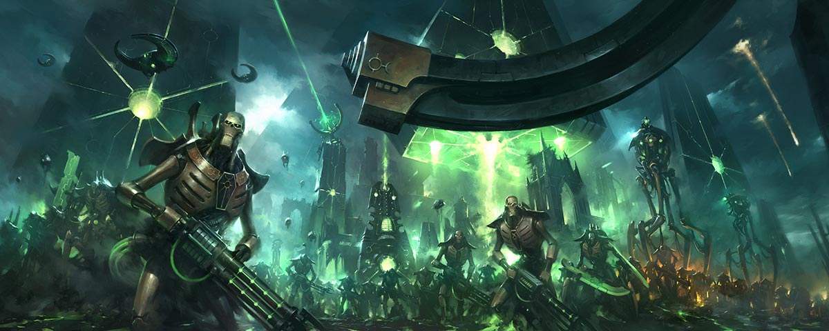 Présentation Nécrons dans Warhammer 40k V9 / Faction Focus - crank-wargame
