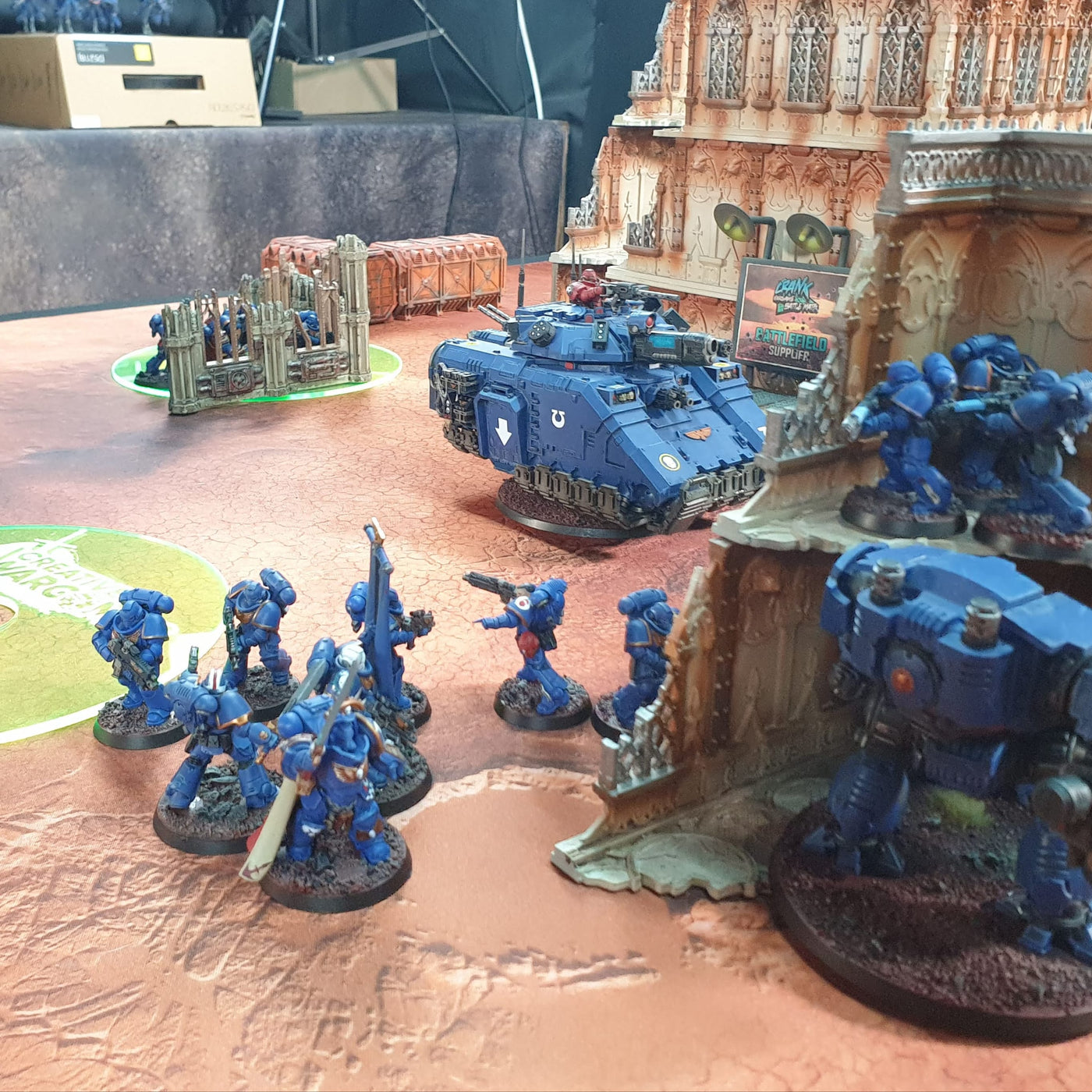 Mars - 60x44 - Tapis de jeu Warhammer 40k Battle mat crank-wargame