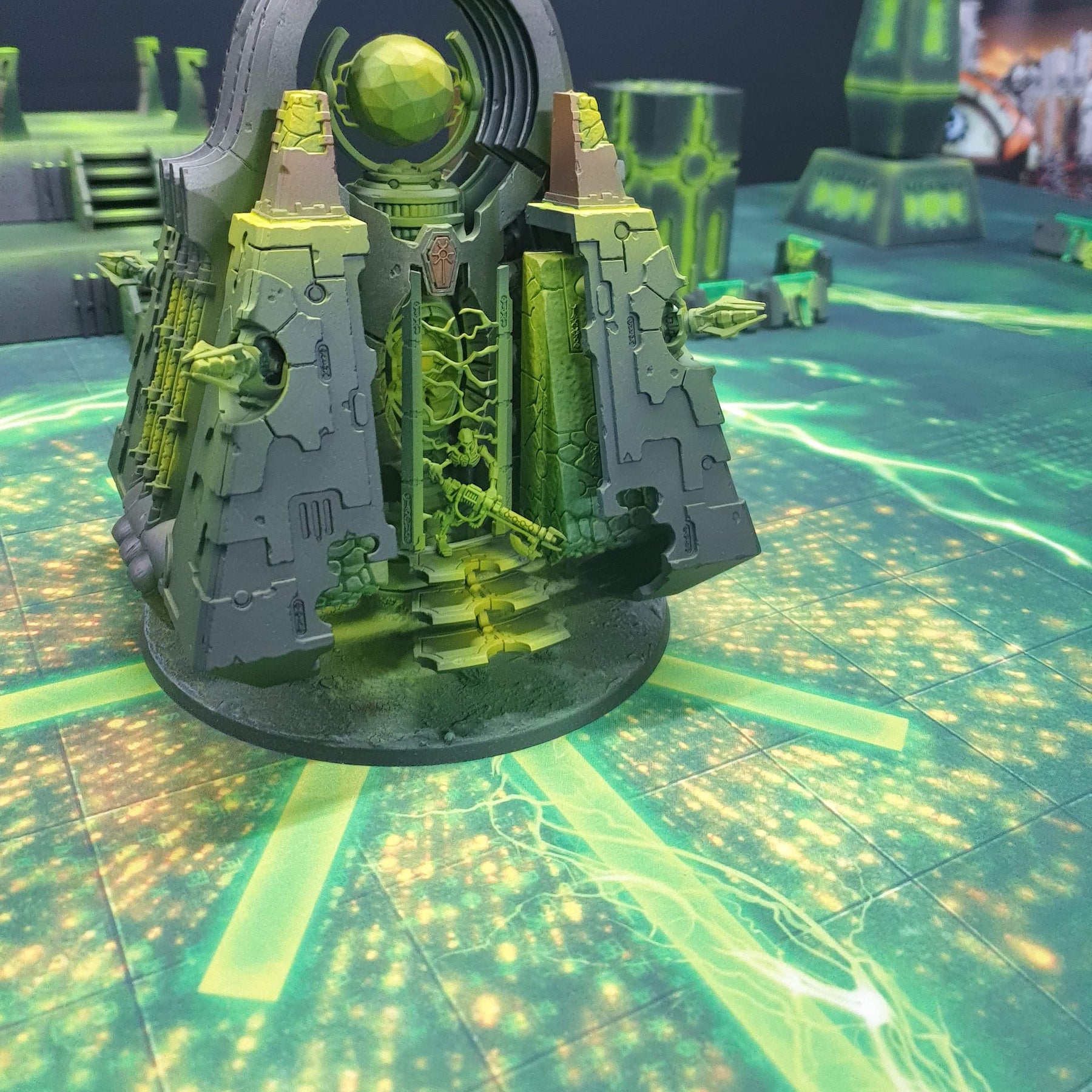 King Rising - 60x44 - Tapis de jeu NECRONS Wh40k