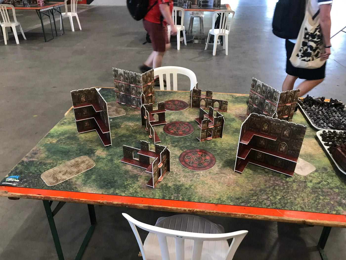 Forest & Desert - 60X44 - Tapis de jeu Recto Verso Battle mat crank-wargame