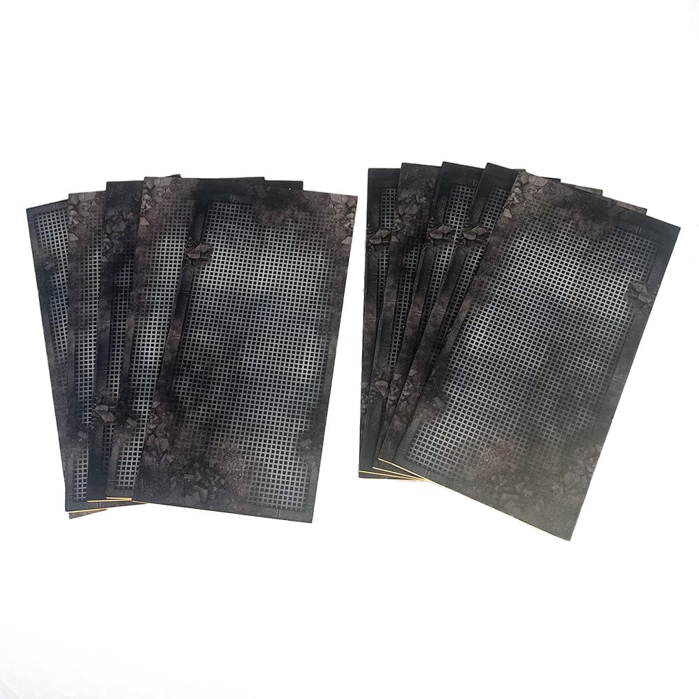 zone de ruines 40K - 12x6in - WTC 2023 Format - 10th Edition Carton Plume My Scenery
