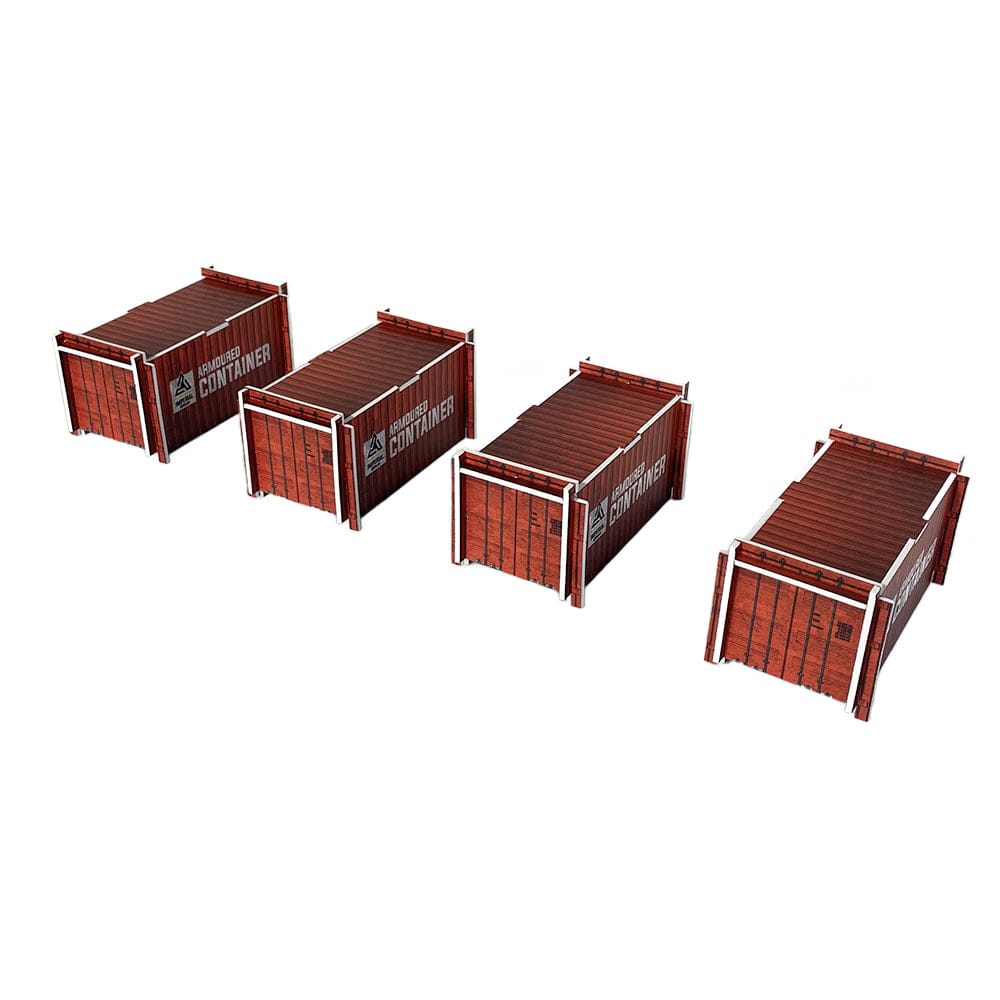 Set 4x Containers - Super League - WTC 2024 Format Carton Plume My Scenery