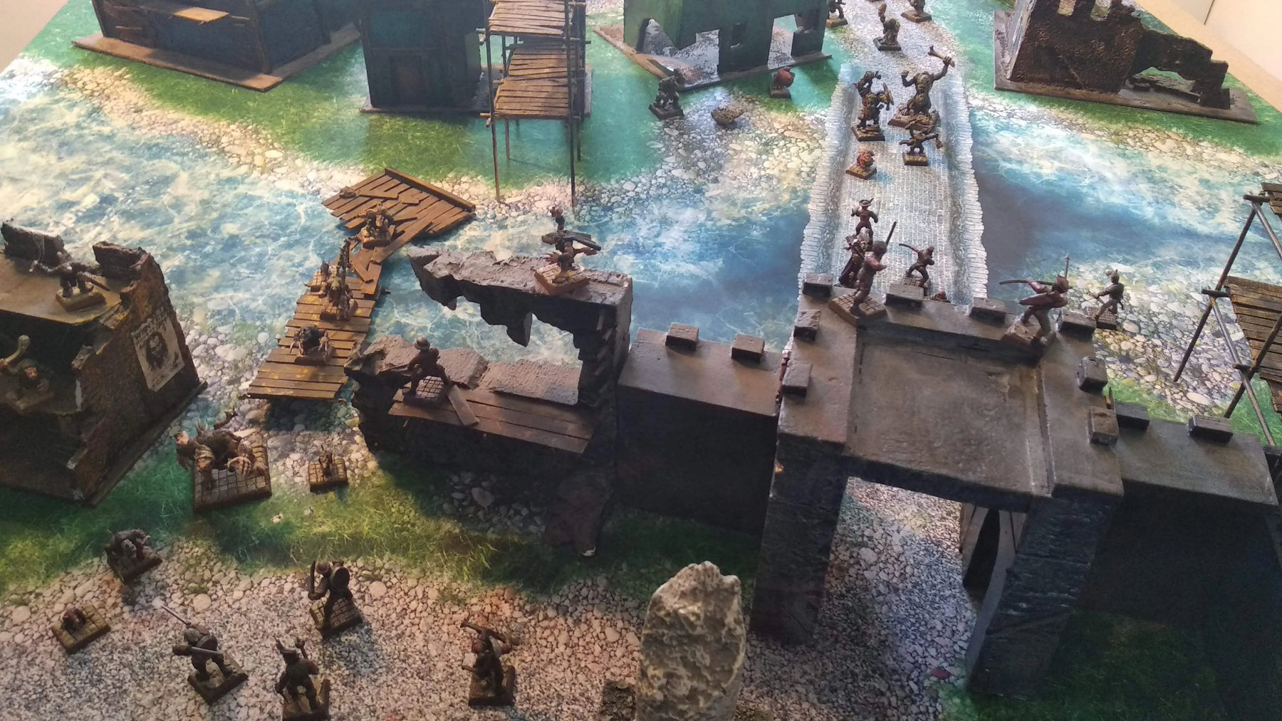 River - 72X48 - Game mat Wargame