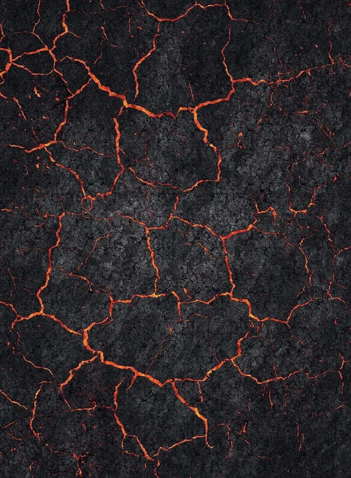 Lava - 60x44 - Game mat Wargame Battle mat crank-wargame