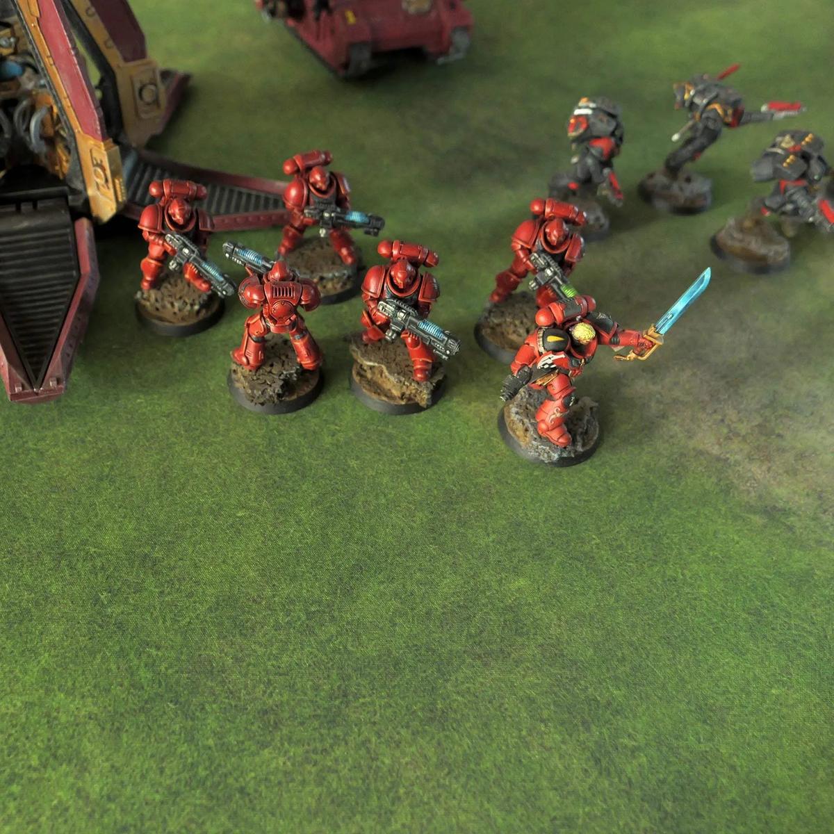 Field - 72X48 - Game mat Wargame Battle mat crank-wargame
