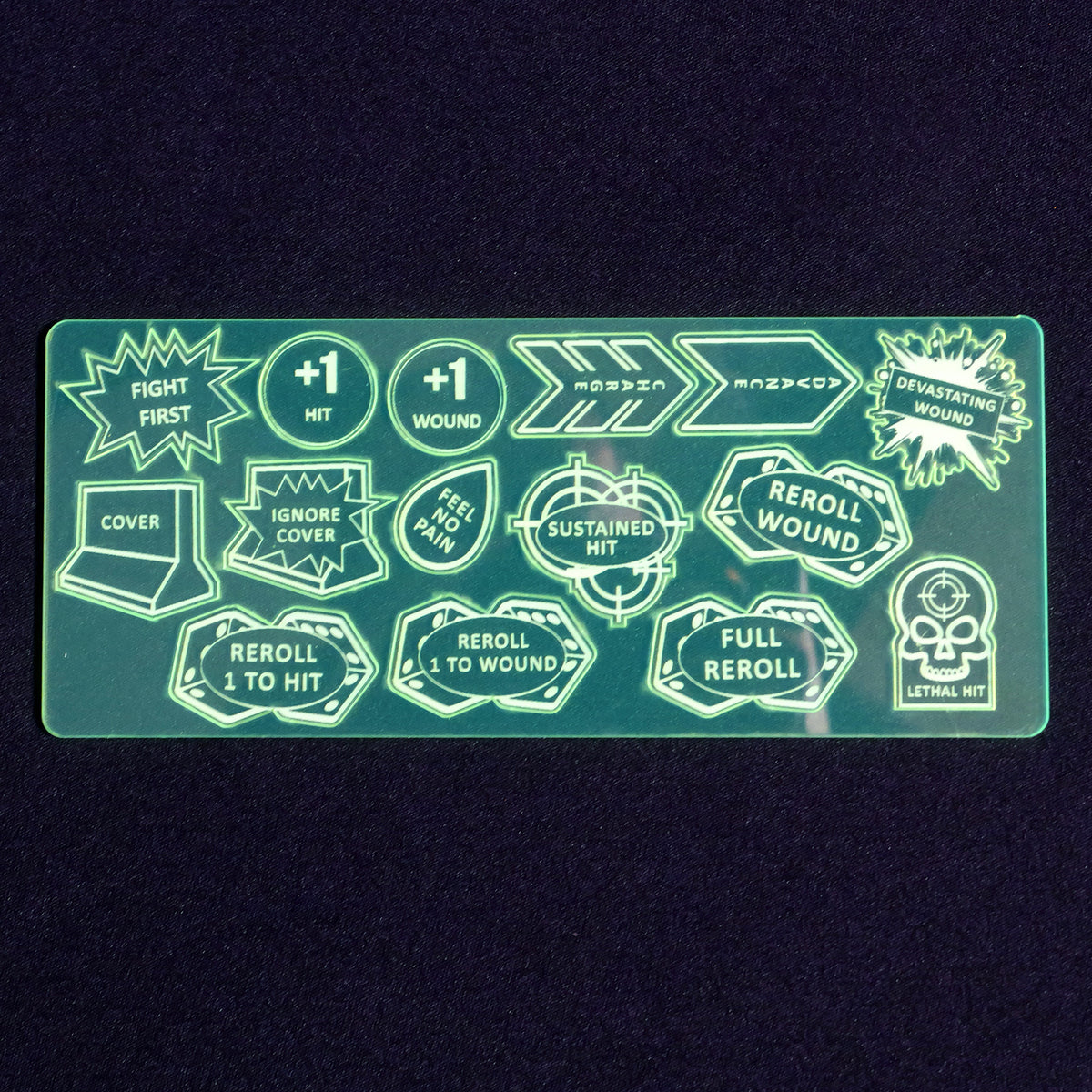 Warhammer 40k 10th Edition Tokens Set - Universel