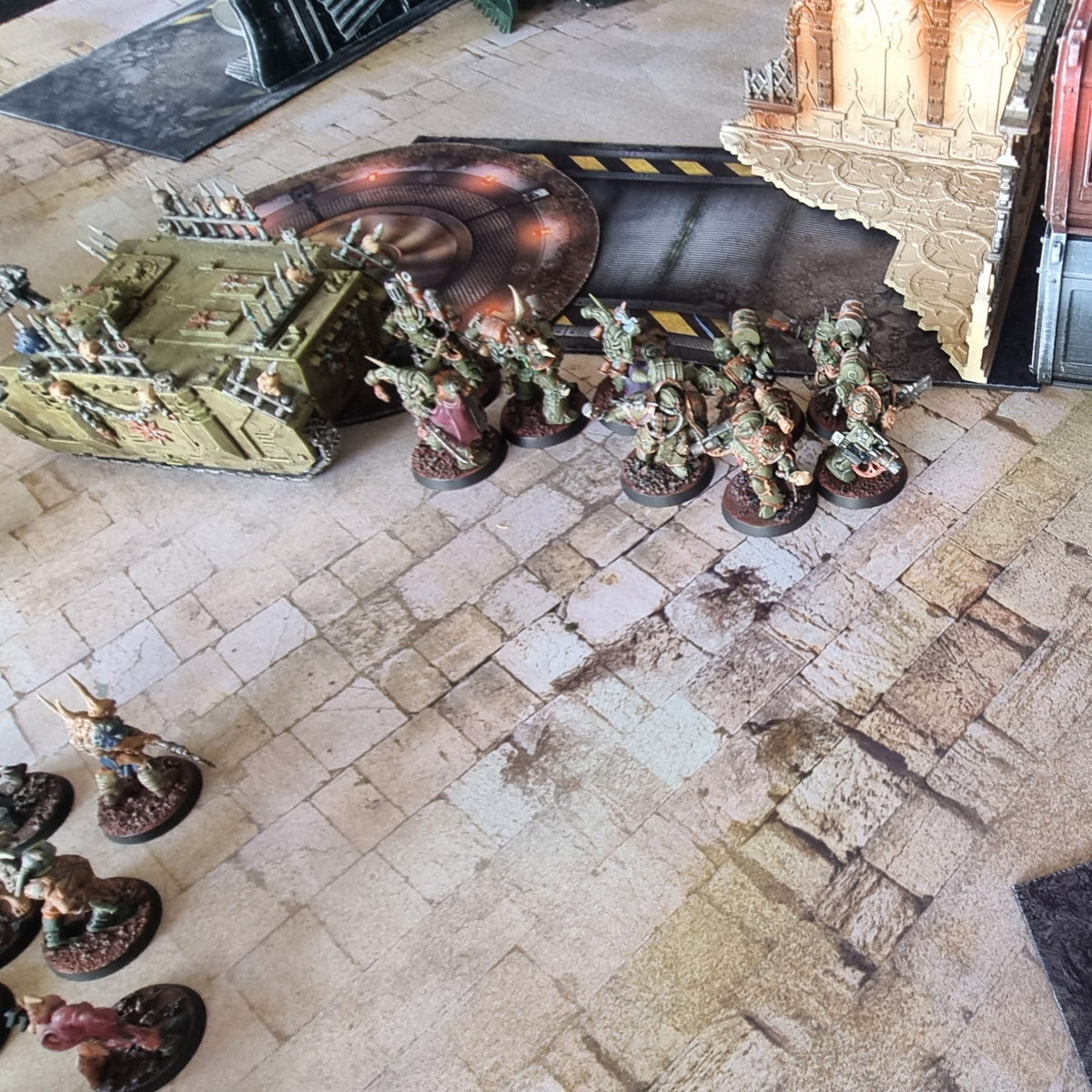 Sound of the desert - 60x44 - Game mat Wargame Battle mat crank-wargame