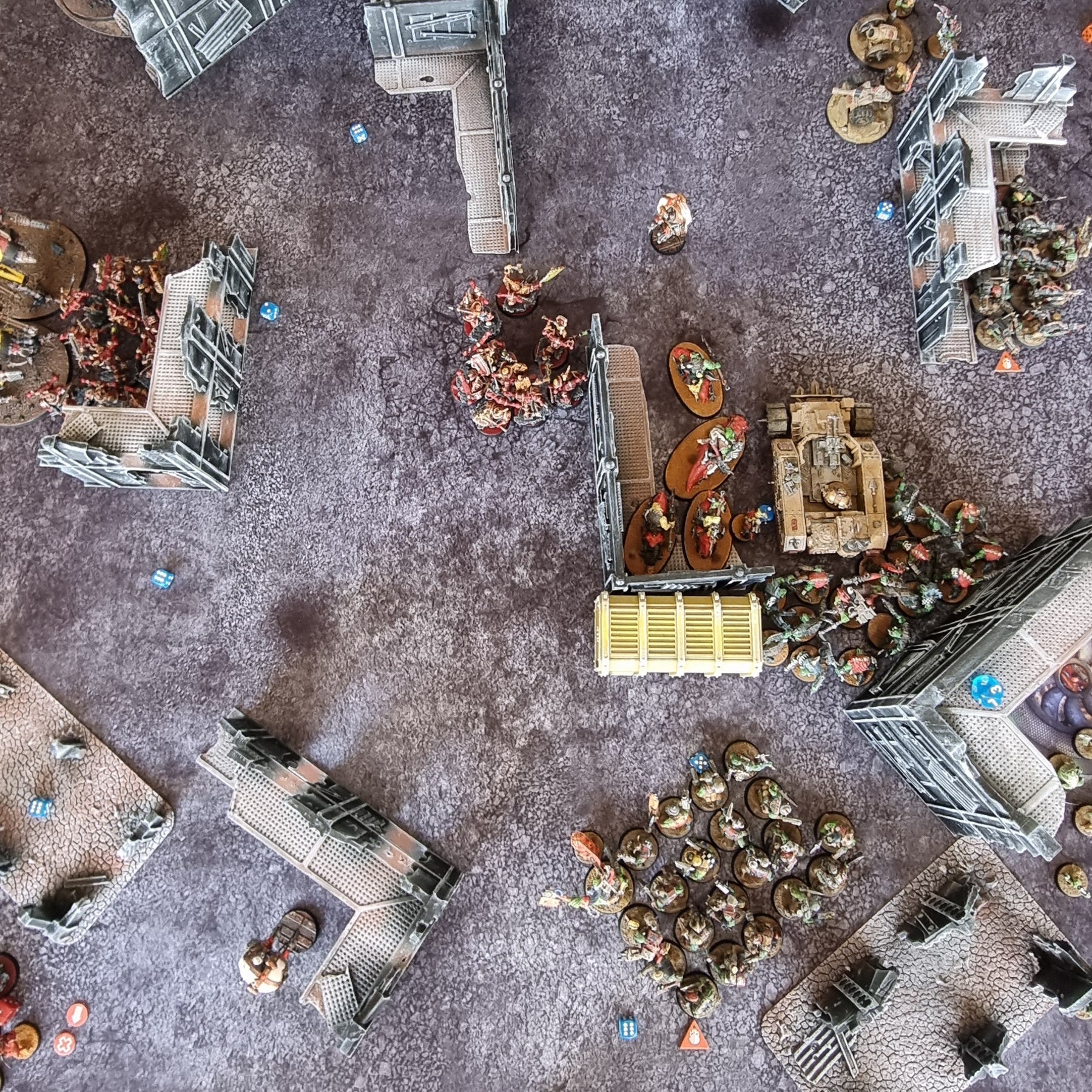 Béton - 60X44 - Game mat Wargame