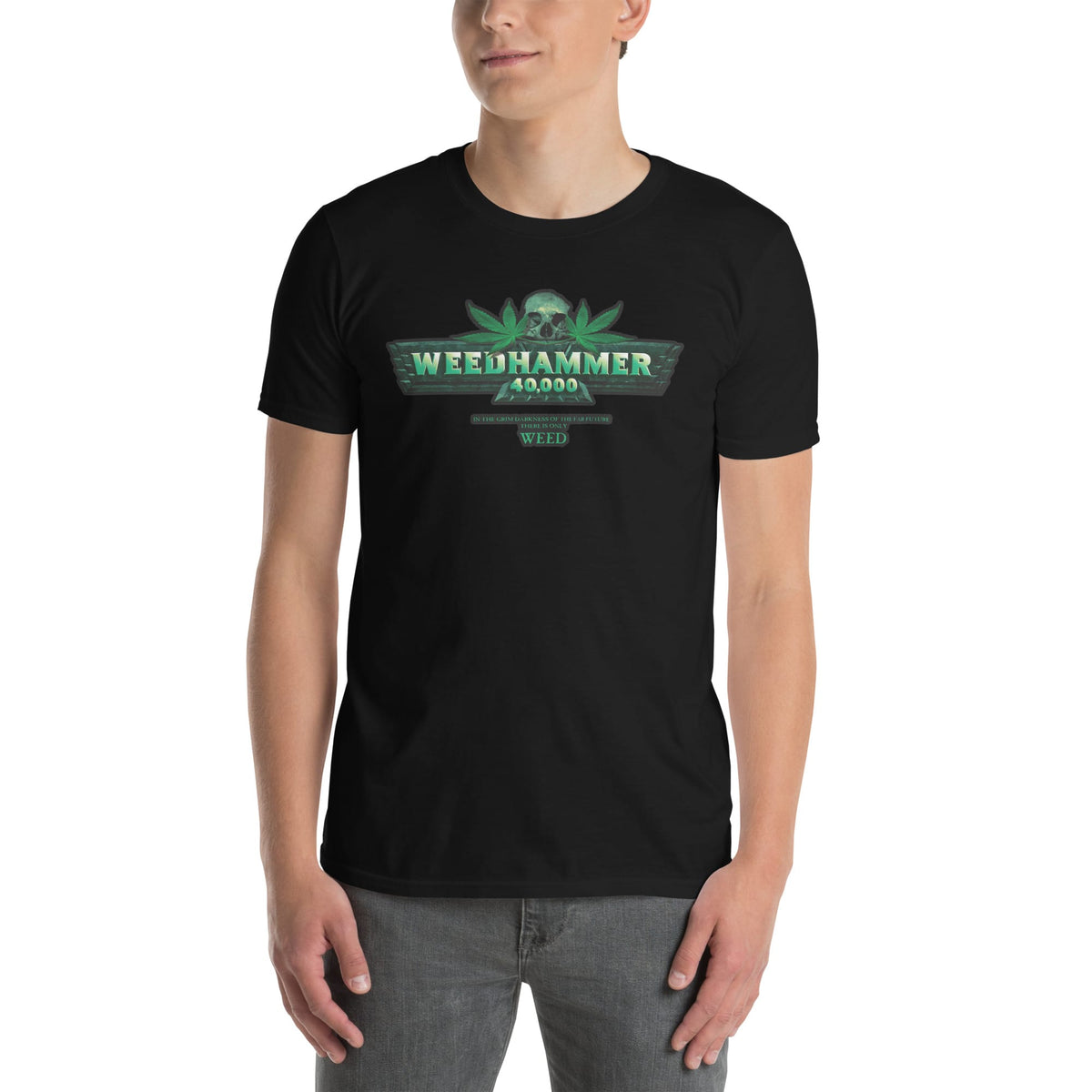 T-shirt WeedHammer 40000 crank-wargame