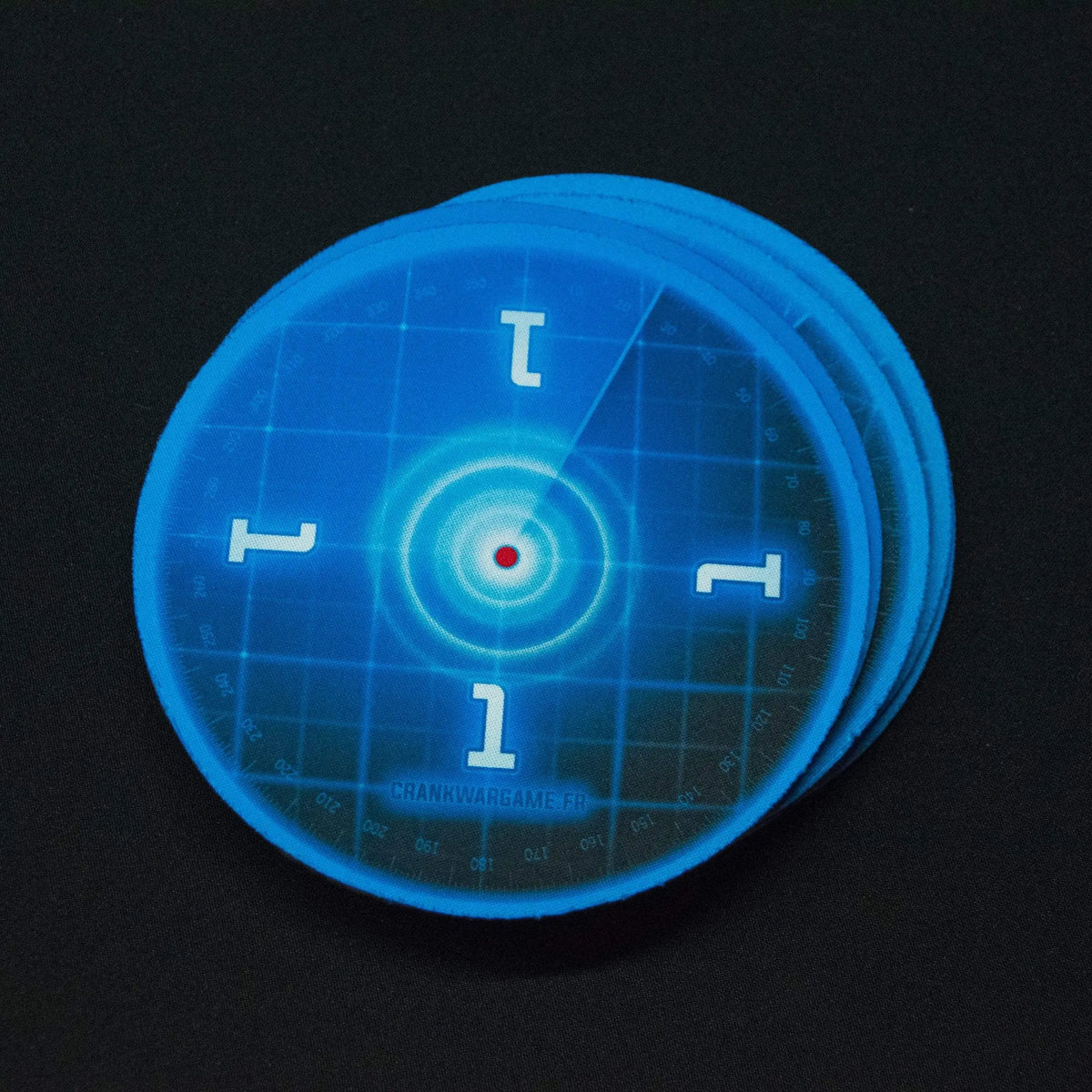 crank-wargame Accessoire Objectifs tactiques V8 Mousepad 6 pouces - Imperial