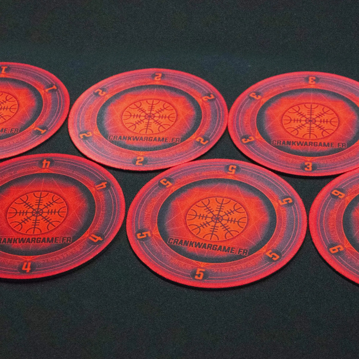 Objectifs tactiques V8 de 6 pouces - Magic Accessoire crank-wargame