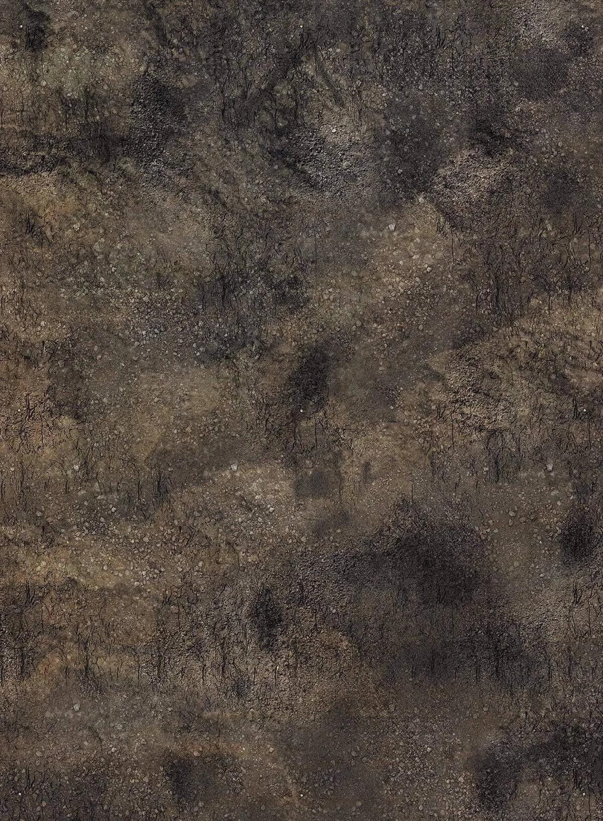 Play mat DIRT - 60x44 - pour tous les jeux de guerres avec figurinnes Battle mat crank-wargame