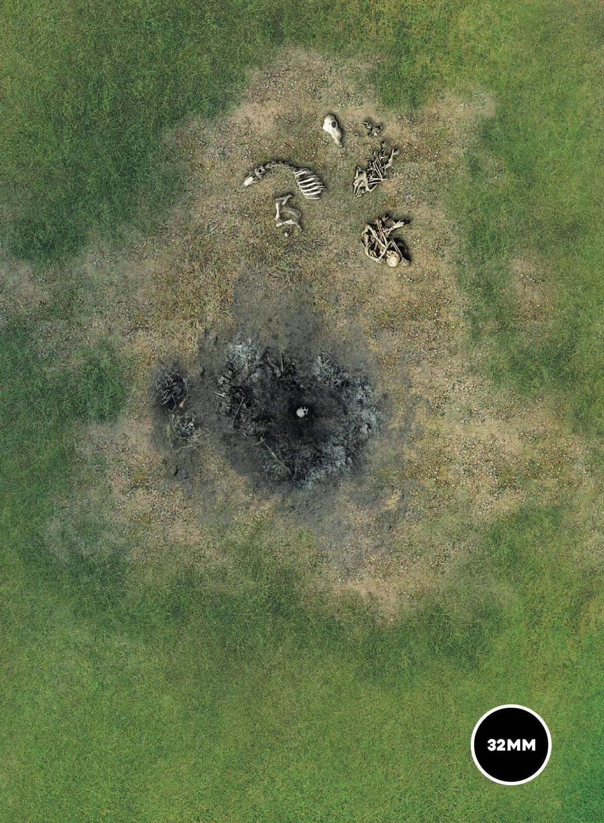 Field / Desert - 60X44 - Game mat Recto Verso game mat battle mats play mats tapis jeu crank-wargame