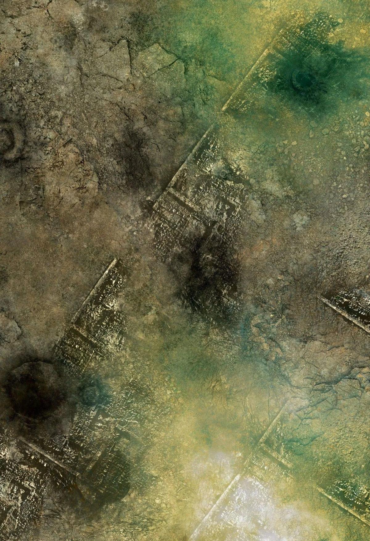 Industry Two - 60X44 Warhammer 40000 game mat battle mats play mats tapis jeu crank-wargame