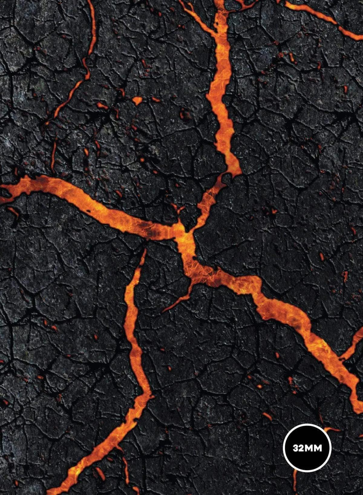 Lava - 60x44 - Game mat Wargame game mat battle mats play mats tapis jeu crank-wargame