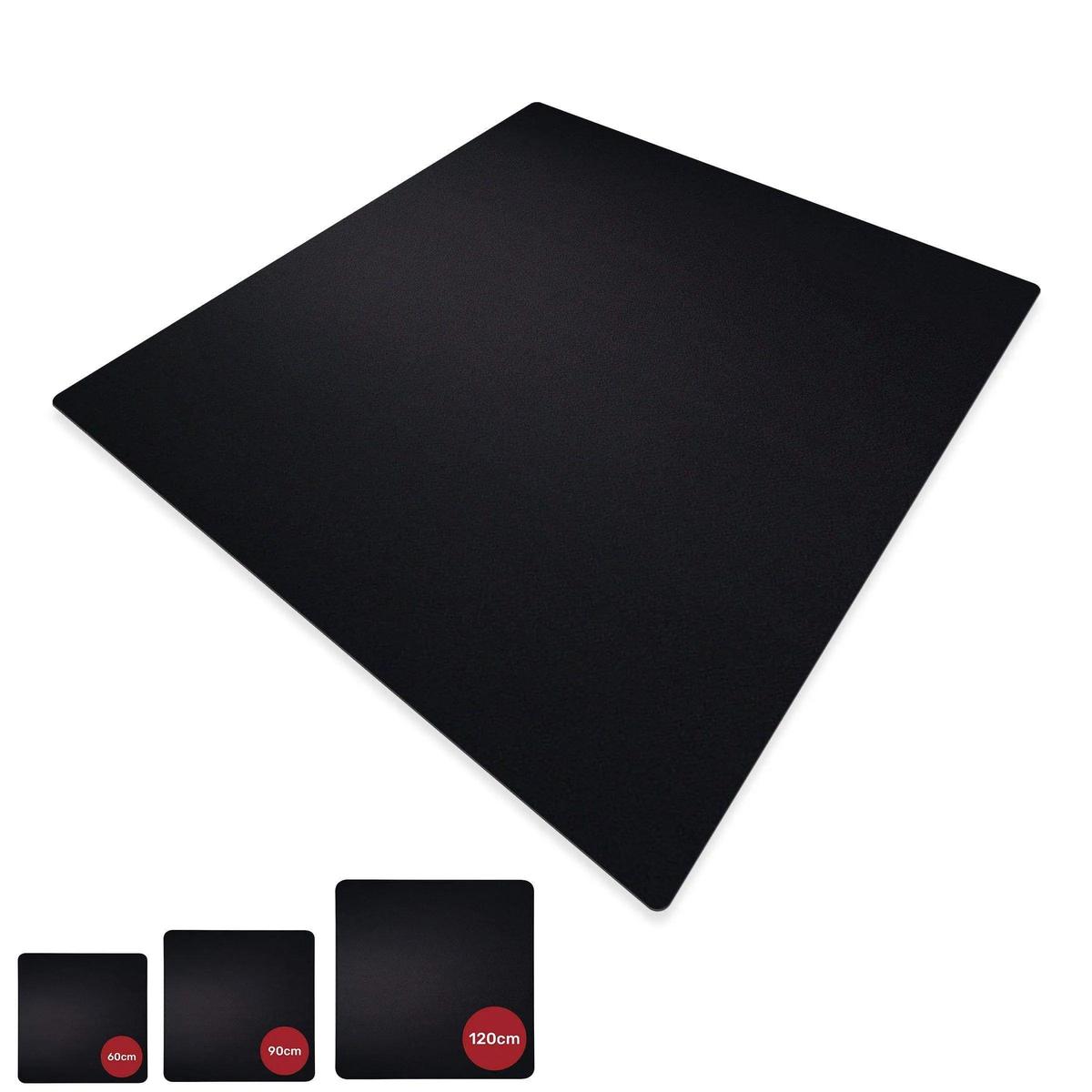 crank-wargame Battle mat Tapis de jeu ULTRA NOIR - 61cmX61cm - Blacky S