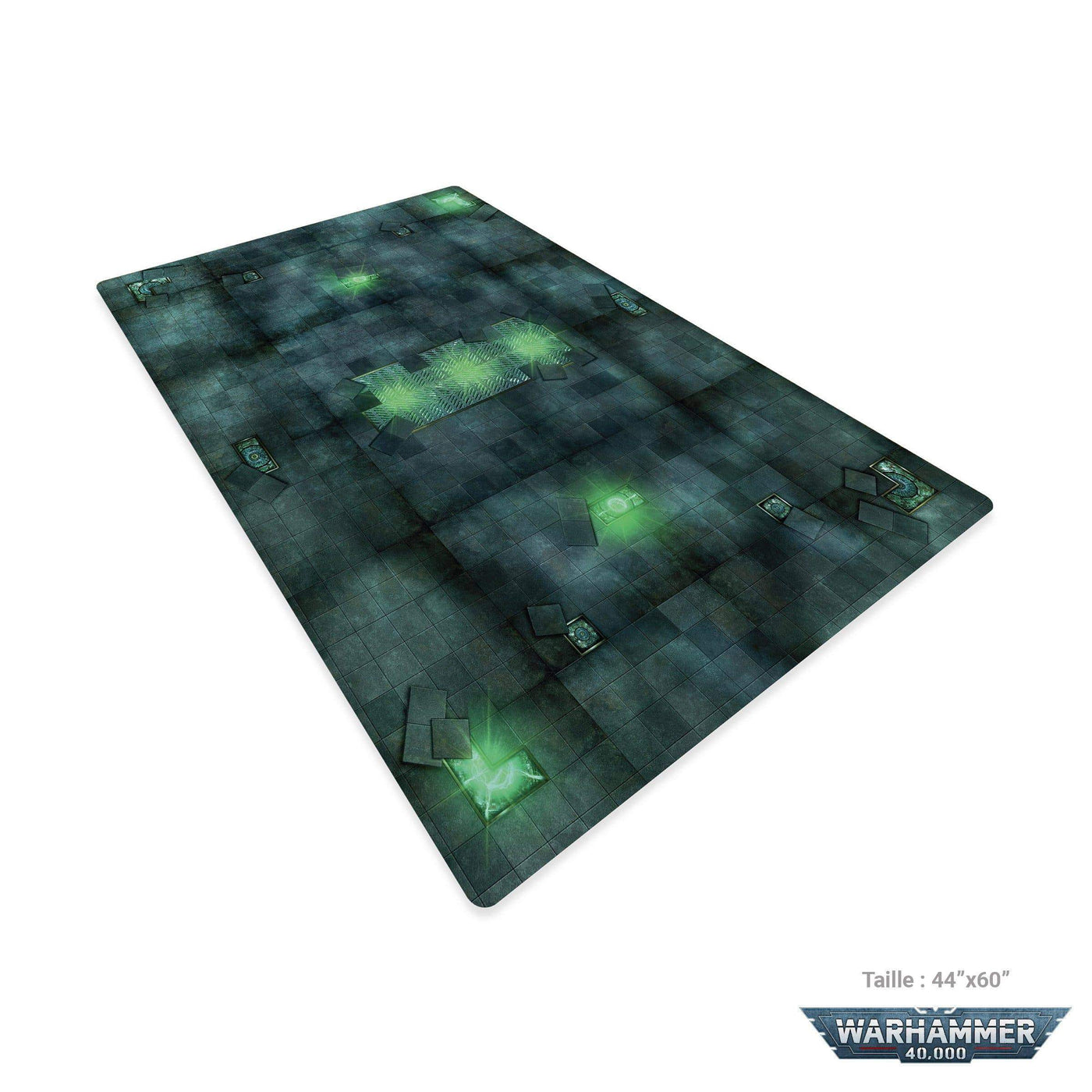 crank-wargame Battle mat Tech zone - 44x60 - Zone de bataille Wh40k V9