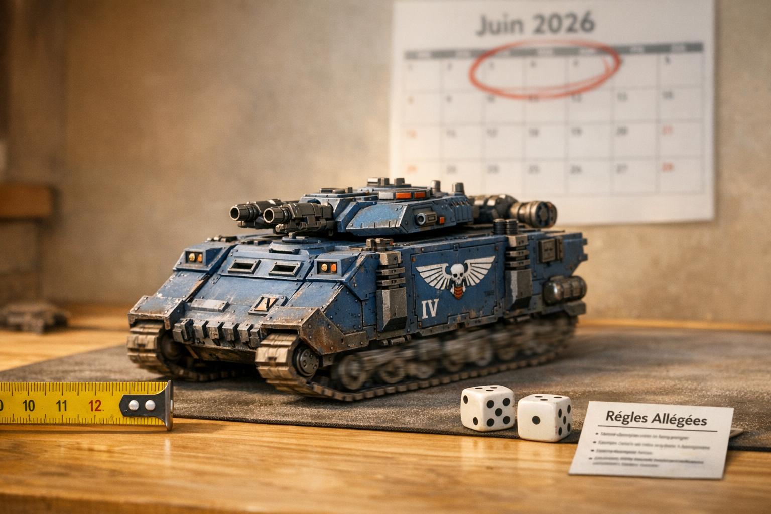 Ce que nous savons maintenant (au 26/03/2026) de warhammer 40k V11 sortie prévue en juin 2026