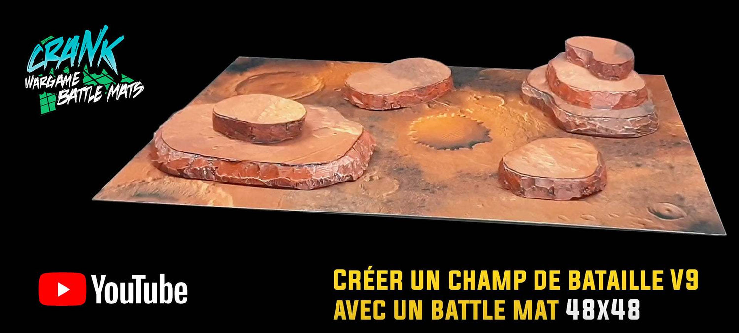 Une solution facile pour les nouvelles tailles de table 40k ! - crank-wargame