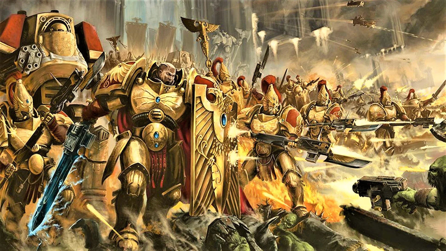 Tactique Custodes pour Warhammer 40K V9 - crank-wargame