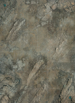 Marais / Canyon  60x44 - Recto/Verso- Tapis de jeu compétitif Battle mat crank-wargame