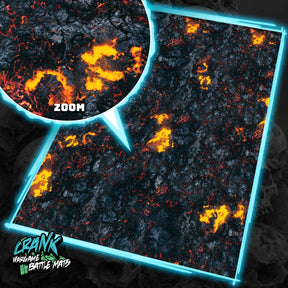 Inferno- 60x44 - Tapis de jeu warhammer 40000 Battle mat crank-wargame