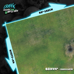 Field - 60X44 - Game mat Wargame Battle mat crank-wargame