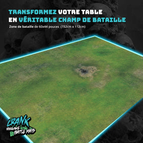 Field - 60X44 - Game mat Wargame Battle mat crank-wargame