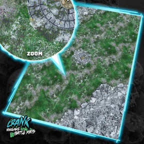 Battlefield - 60x44 - Game mat Wargame Battle mat crank-wargame