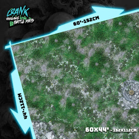 Battlefield - 60x44 - Game mat Wargame Battle mat crank-wargame