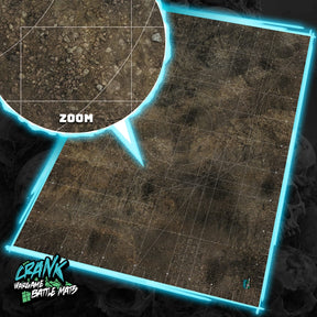 DIRT - Compétitif, zone de déploiement et graduation Battle mat crank-wargame