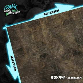 DIRT - Compétitif, zone de déploiement et graduation Battle mat crank-wargame