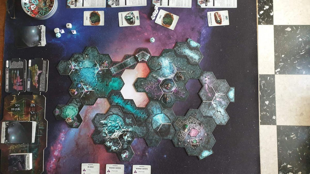 DEEP SPACE - 48X48 - TAPIS DE JEUX / BATTLE MAT