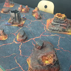 Lava - 60x44 - Game mat Wargame