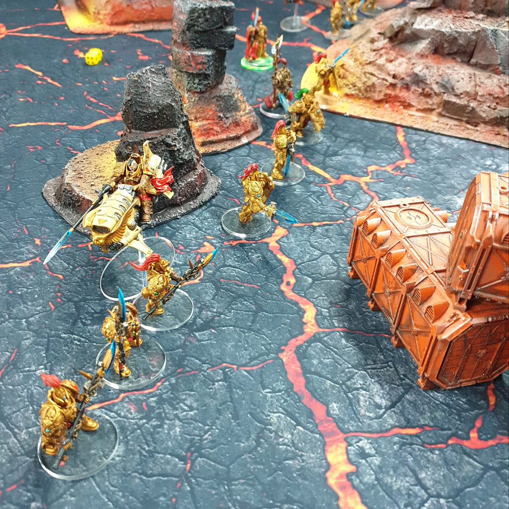 Lava - 60x44 - Game mat Wargame