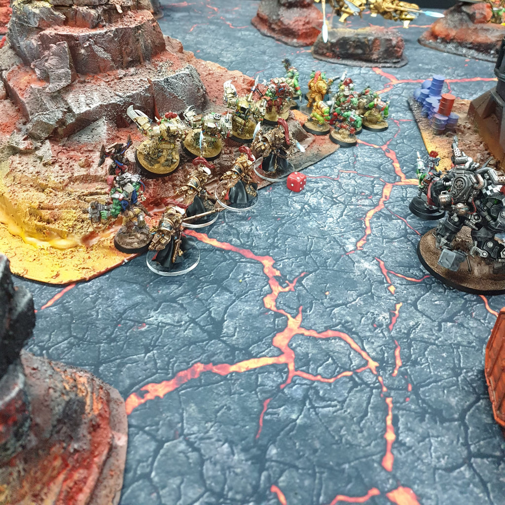 Lava - 60x44 - Game mat Wargame