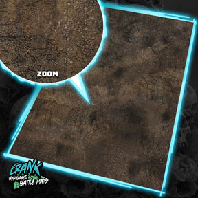 Play mat DIRT - 60x44 - pour tous les jeux de guerres avec figurinnes Battle mat crank-wargame