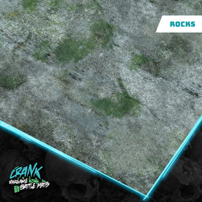 Rocks  - 60x44 - Zone de bataille Battle mat crank-wargame