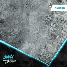 Ruines - 60x44 - Game mat Wargame Battle mat crank-wargame