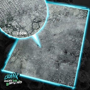 Ruines - 60x44 - Game mat Wargame Battle mat crank-wargame
