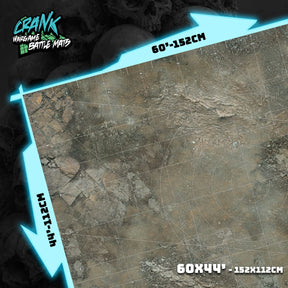 Marais / Canyon  60x44 - Recto/Verso- Tapis de jeu compétitif Battle mat crank-wargame
