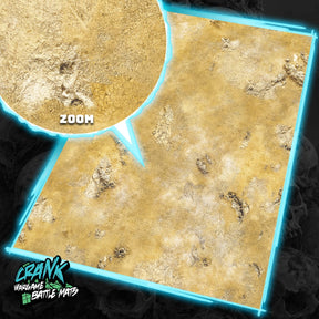 Forest & Desert - 60X44 - Tapis de jeu Recto Verso Battle mat crank-wargame