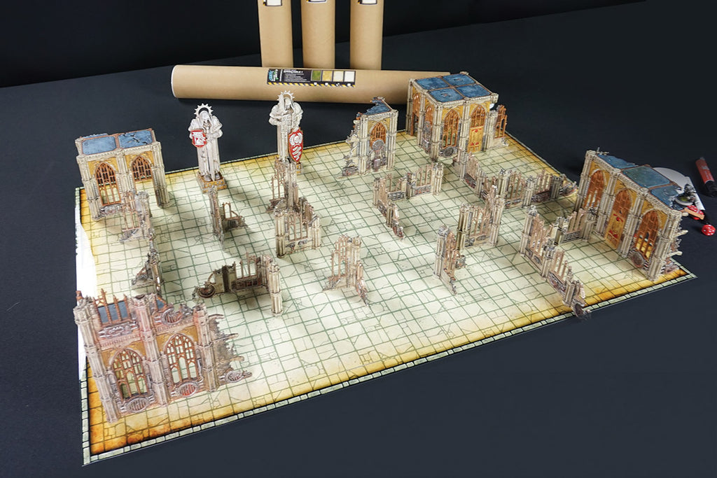 Les cartes pour jeux de rôle, effaçables (pack de 3)