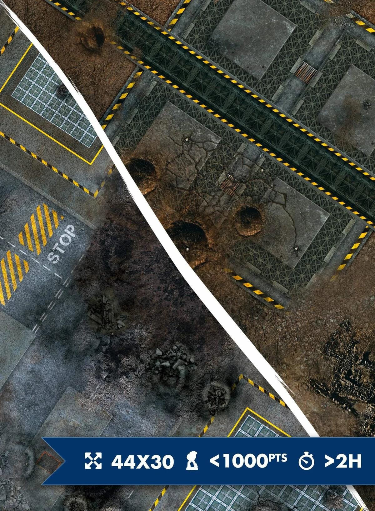 Factory / Checkpoint - Recto / Verso -44x30 – crank-wargame