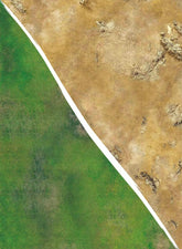 Field / Desert - 60X44 - Game mat Recto Verso
