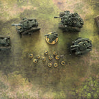 Forest & Desert - 60X44 - Tapis de jeu Recto Verso