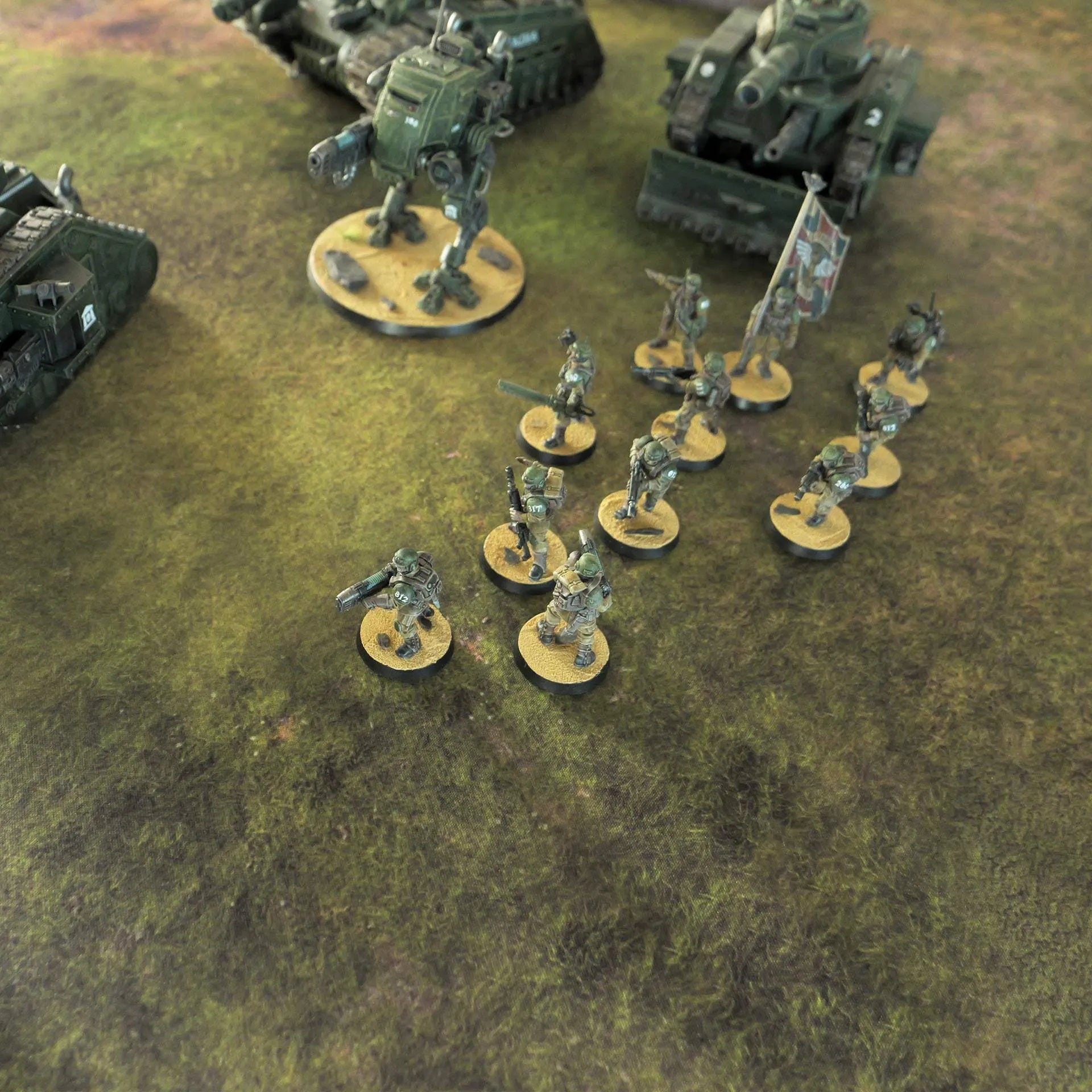 Grass / Holy Victory - 48x48 Double-Sided Neoprene Mat