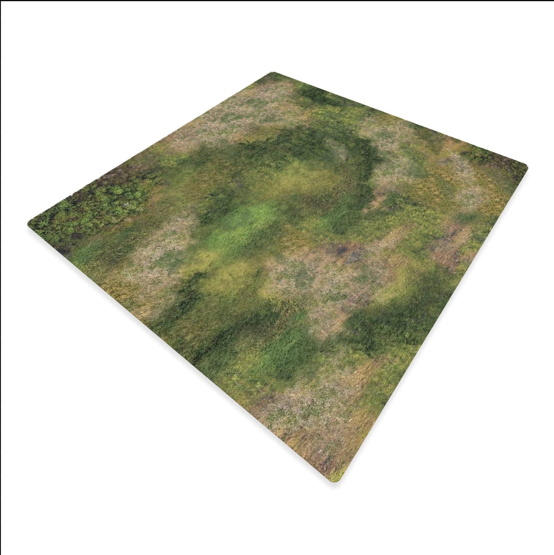 Grass / Sainte victoire - 36x36 Tapis Néoprène Recto Verso Battle mat crank-wargame