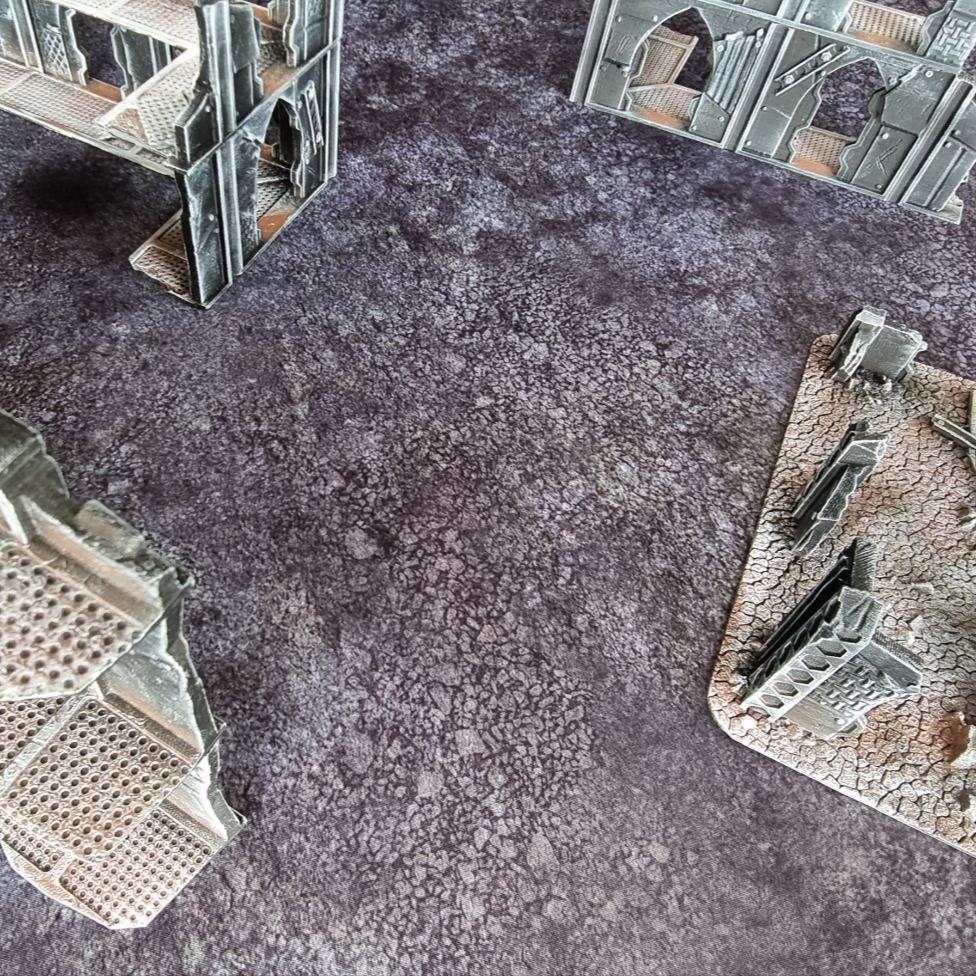 Concrete - 60X44 - Game mat Wargame