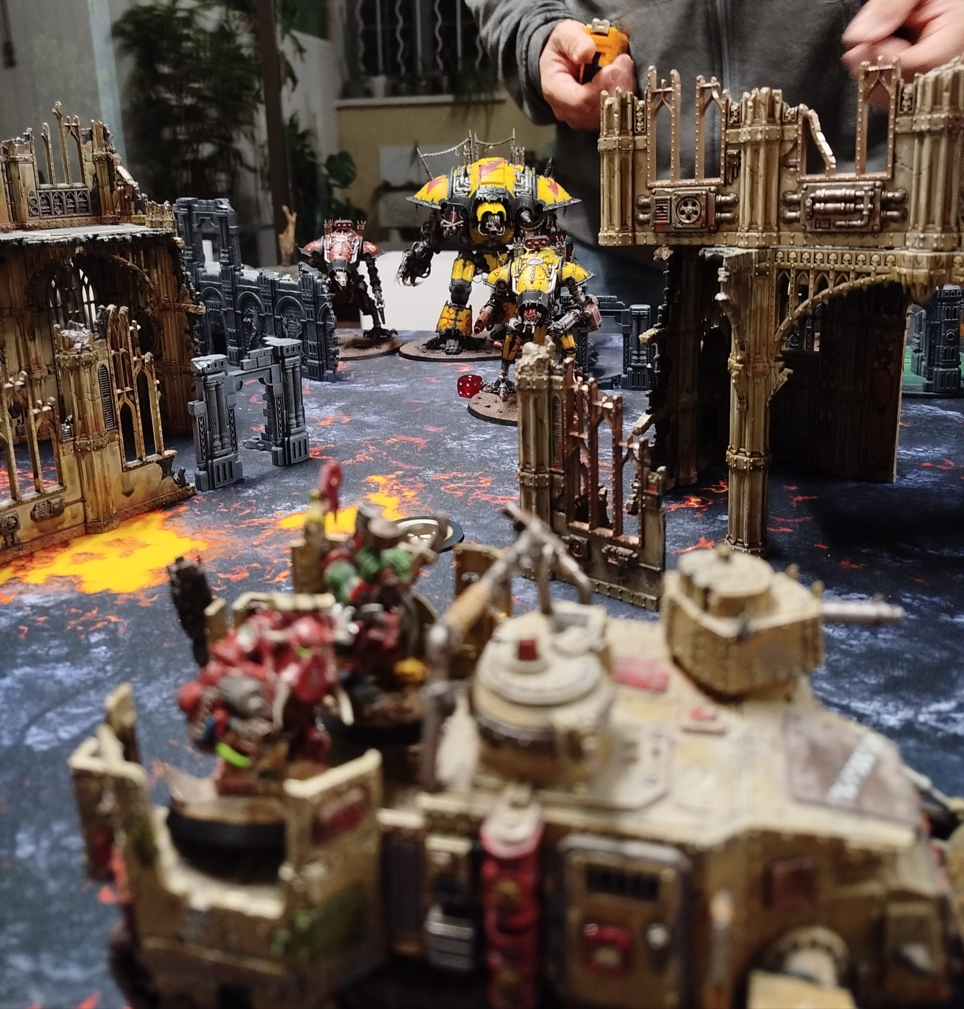 Inferno- 60x44 - Tapis de jeu warhammer 40000